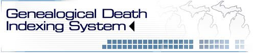 Genealogical Death Indexing System